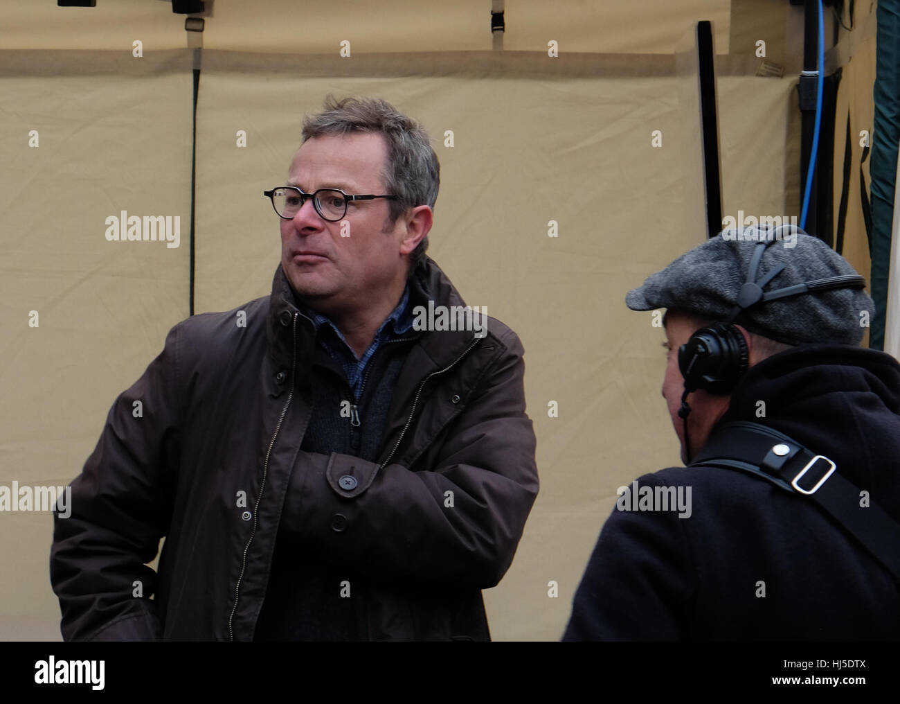 Hugh Fearnley-Whittingstall in Newcastle 21. Januar 2017 Start der Kampagne "Newcastle können" Stockfoto