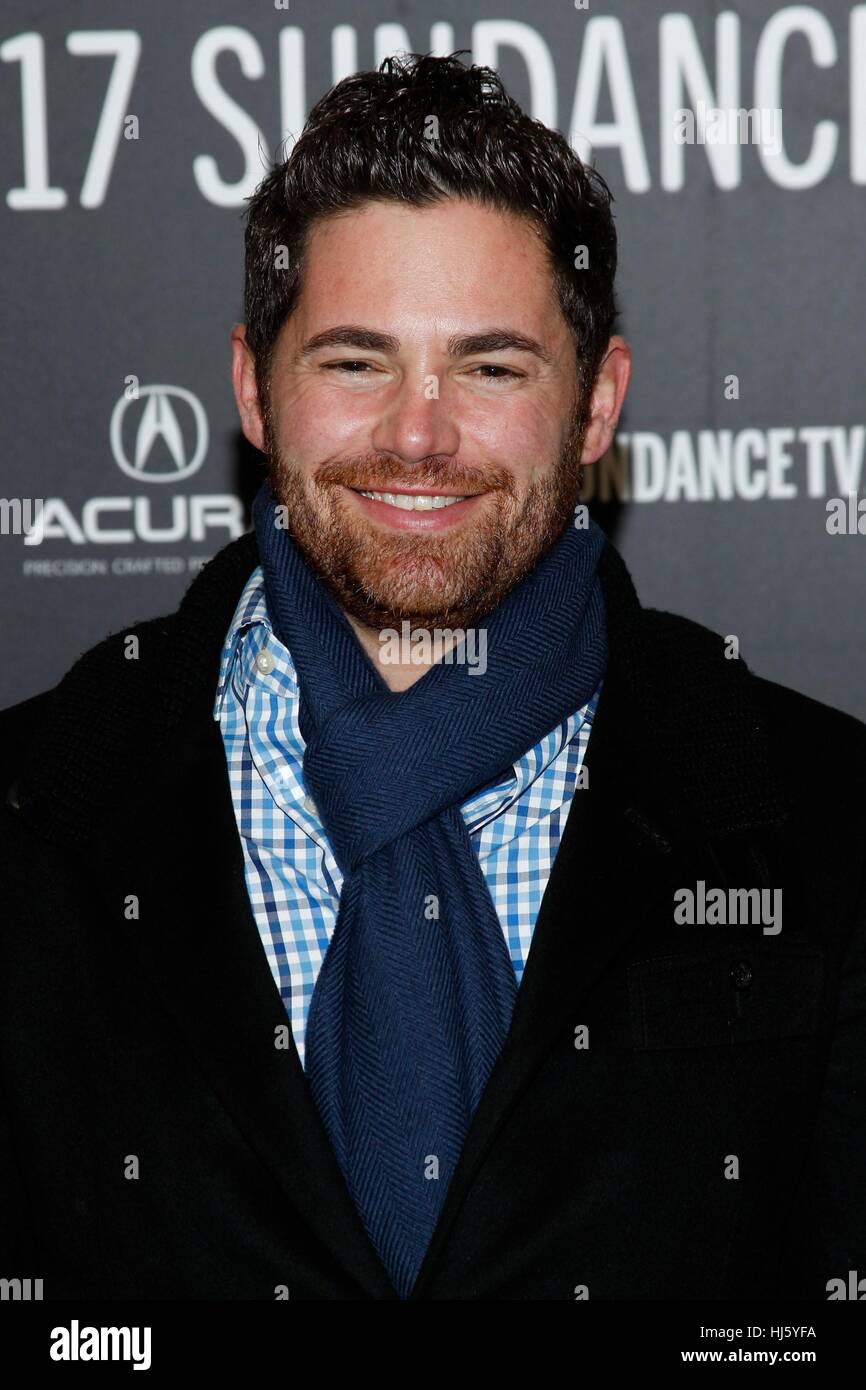 Park City, Utah, USA. 21. Januar 2017. Tim Zajaros (Produzent) im Ankunftsbereich für MUDBOUND Premiere beim Sundance Film Festival 2017, Eccles Theatre, Park City, UT 21. Januar 2017. Bildnachweis: James Atoa/Everett Collection/Alamy Live-Nachrichten Stockfoto