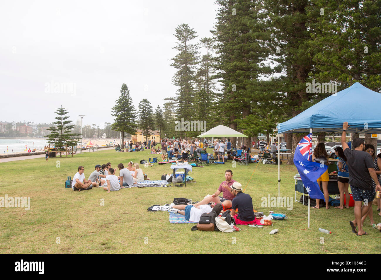 Sydney, Australien. 26. Januar 2017. Der Australia Day ist die offizielle National Day of Australia. Jährlich am 26. Januar gefeiert, markiert es den Jahrestag der Ankunft der ersten Flotte der britischen Schiffe in New South Wales 1788. Bildnachweis: Martin Beere/Alamy Live News Stockfoto