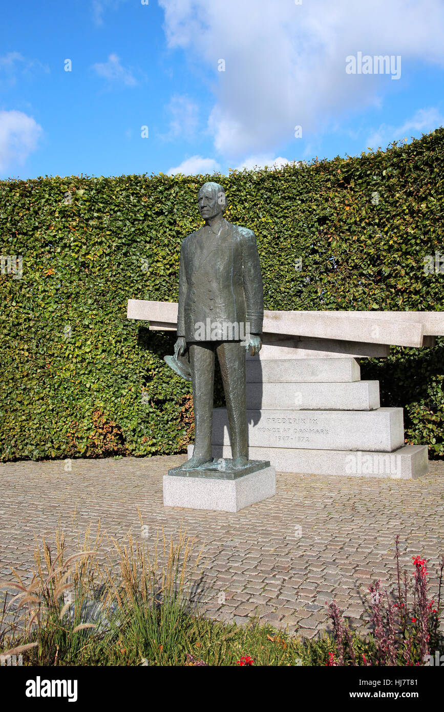 König Frederik Ix von Dänemark Stockfoto