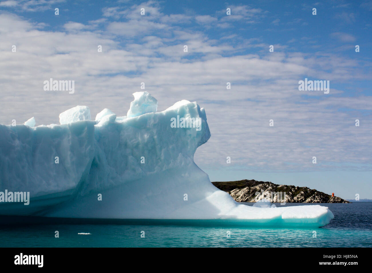 Eisberg, Grönland Stockfoto