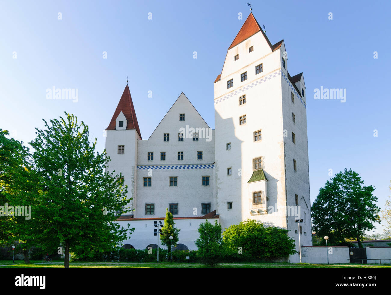Ingolstadt: neues Schloss, enthält das bayerische Armeemuseum, Oberbayern, Oberbayern, Bayern, Bayern, Deutschland Stockfoto