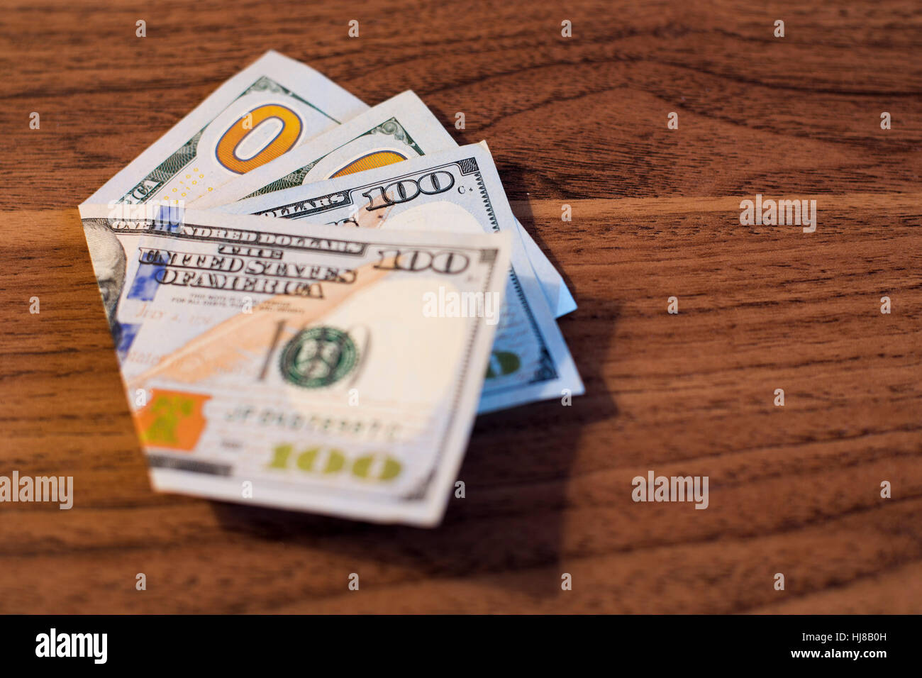 Amerikanisches Geld Stockfoto