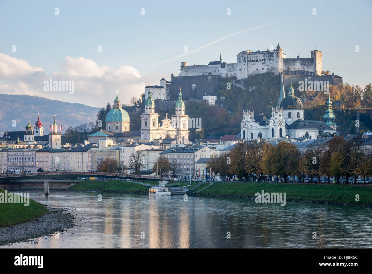 Stadtbild, Salzburg, Österreich Stockfoto