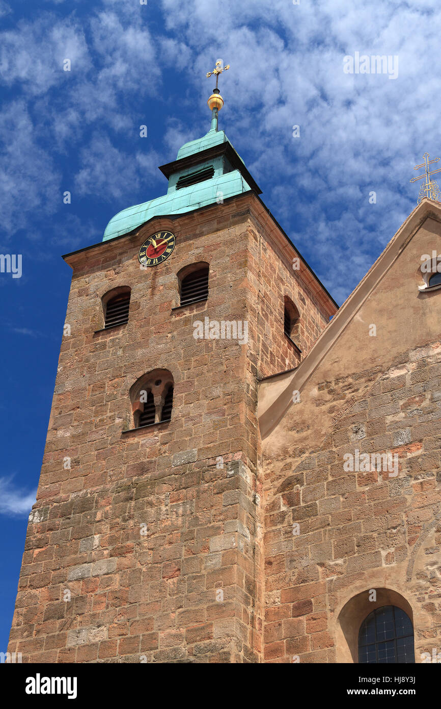 Pfarrkirche von st. emmeram Stockfoto