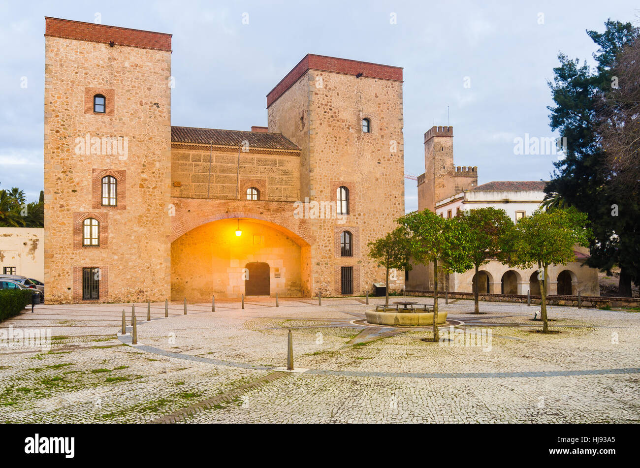 Archäologisches Landesmuseum, Badajoz, Spanien Stockfoto