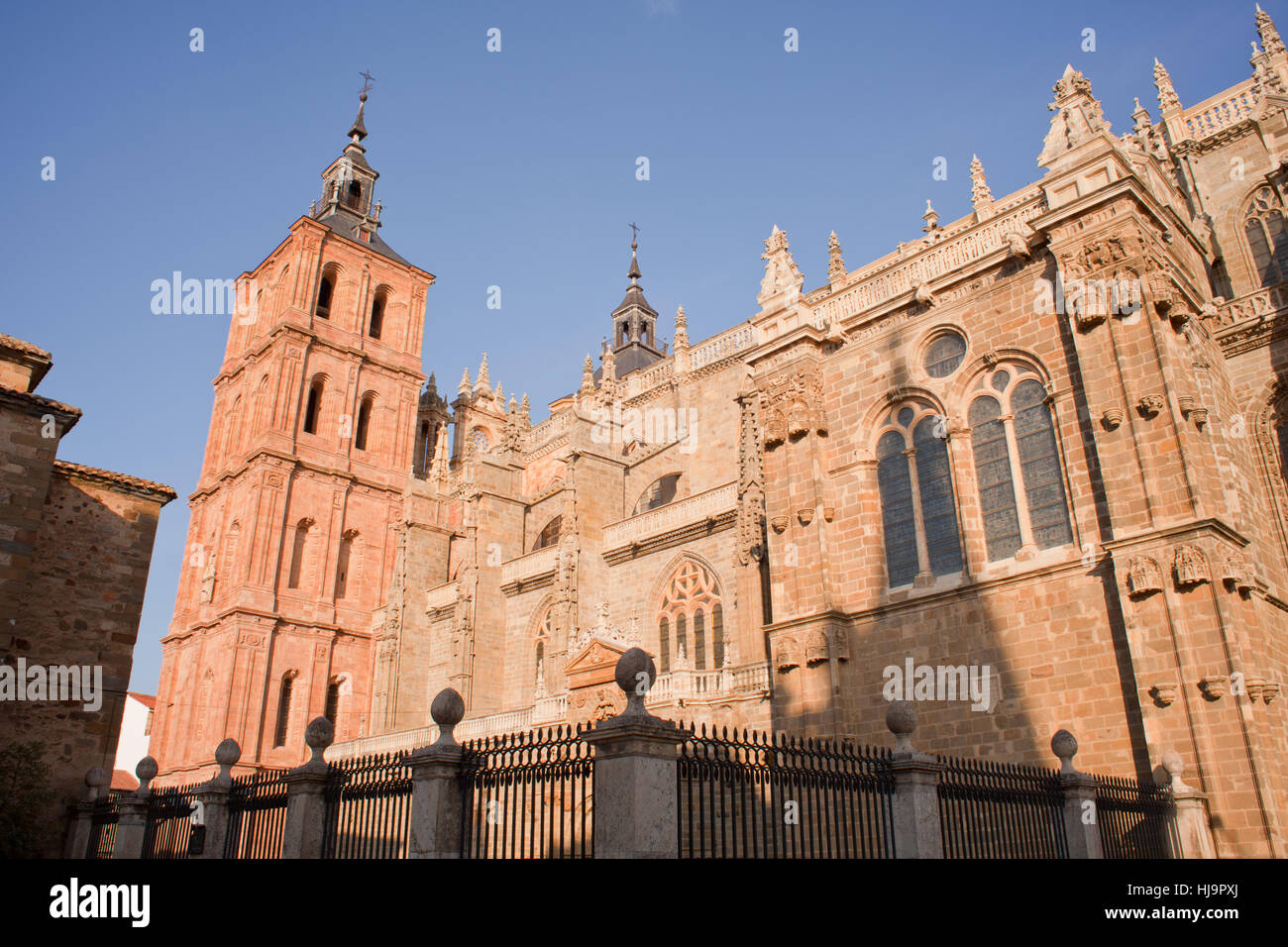 Kirche, Spanien, Art der Konstruktion, Architektur, Baustil, Turm, Stockfoto