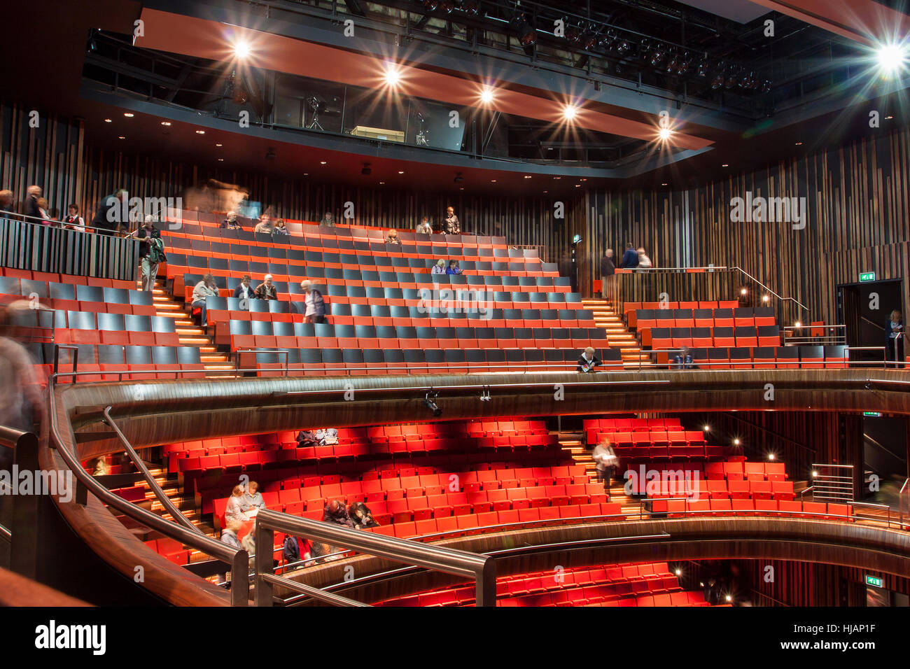 Neue Marlowe Theater innen Sitzplätze der Brüder Canterbury Kent Stockfoto
