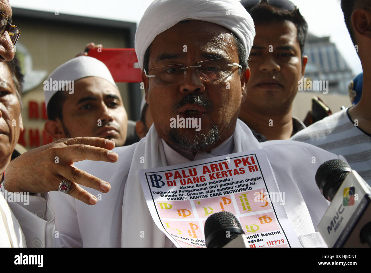 Jakarta Indonesien 23 Januar 2017 Der Führer Der