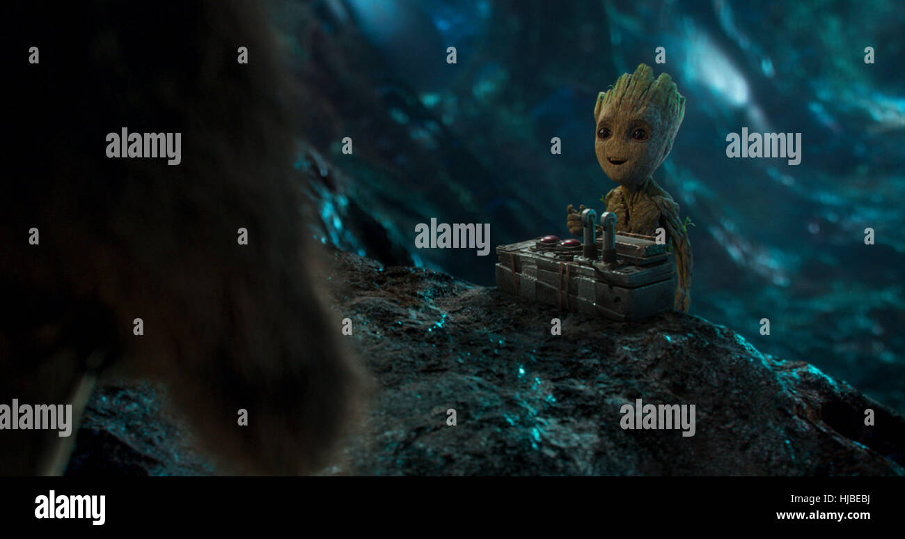 GUARDIANS OF THE GALAXY VOL. 2 (2017) BABY GROOT JAMES GUNN (DIR) MARVEL STUDIOS/DISNEY/MOVIESTORE SAMMLUNG LTD Stockfoto