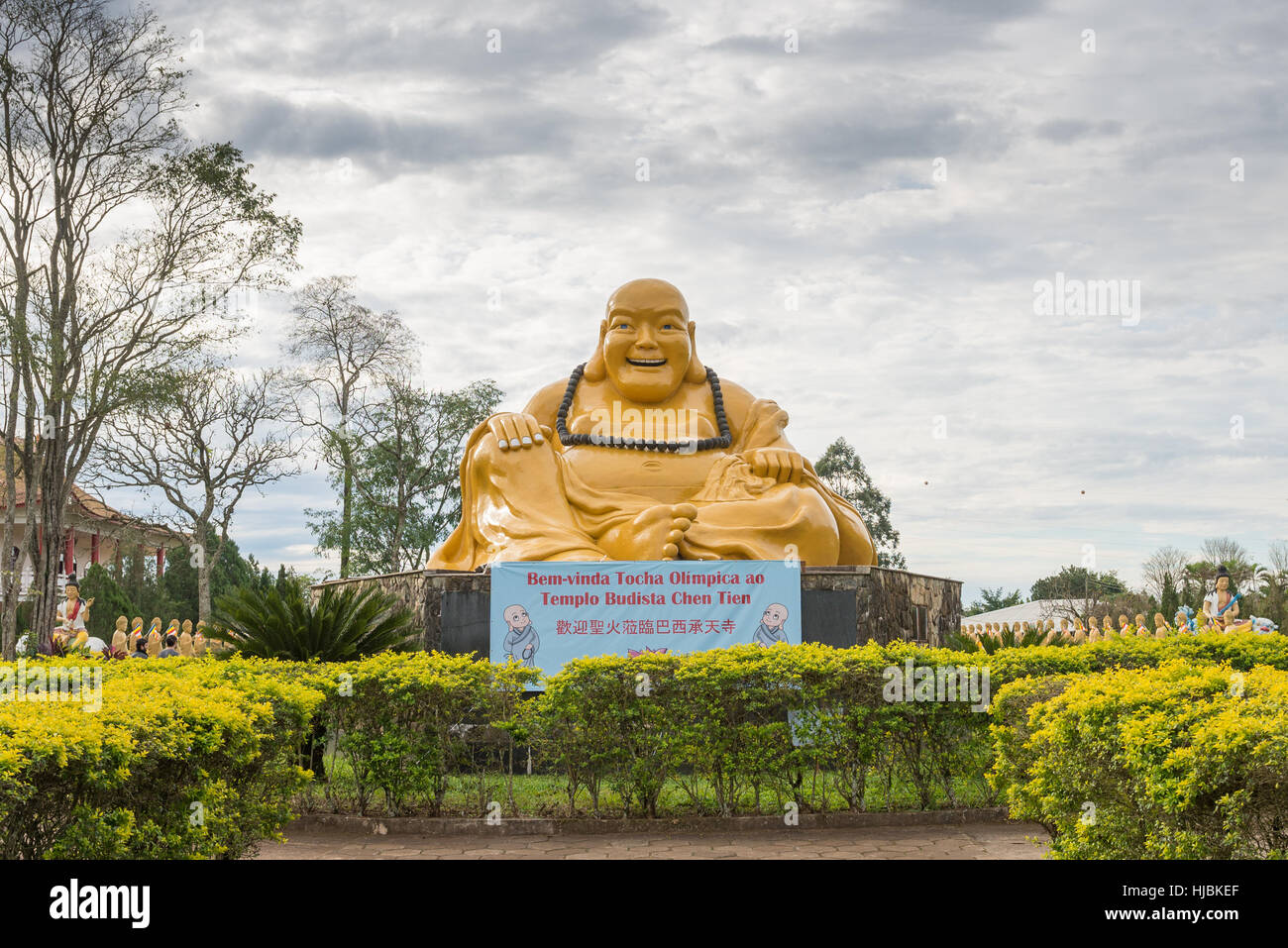 Foz do Iguazu, Brasilien 8. Juli 2016 die riesigen BuddhaStatue in