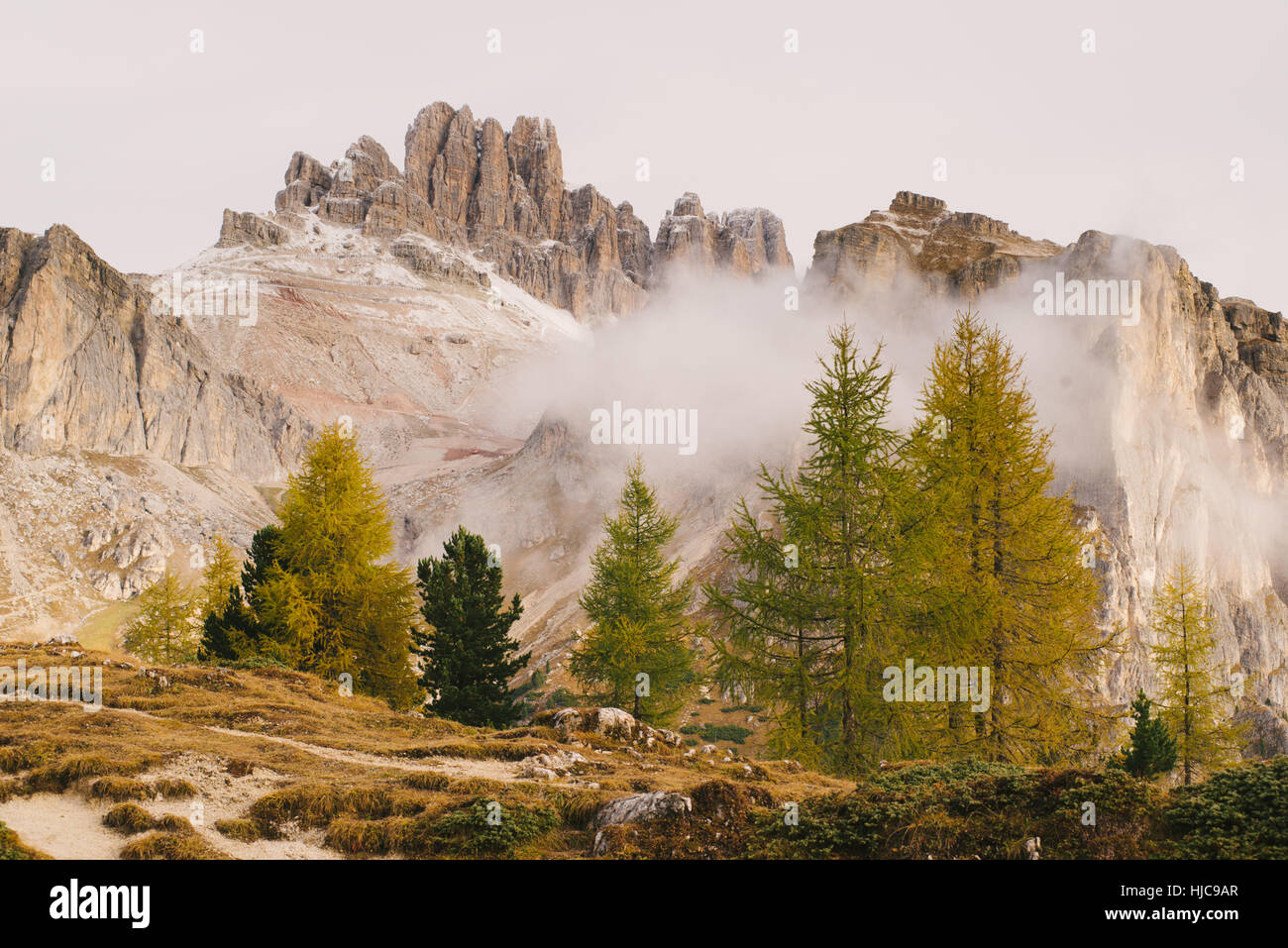 Mount Lagazuoi, Dolomiten, Südtirol, Italien Stockfoto