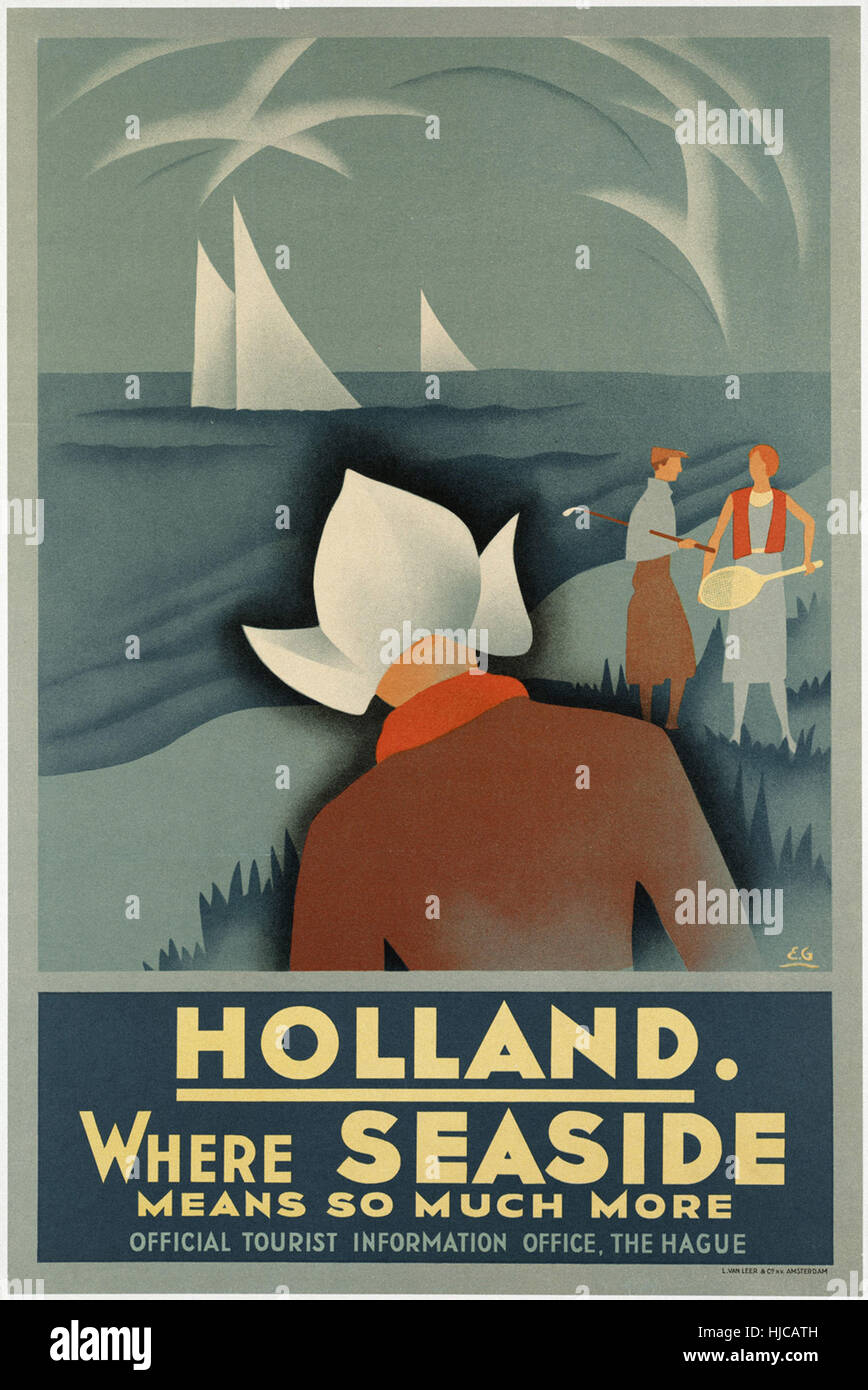 -Bildmaterial -Fotos Auflösung Vintage – hoher reise poster in Alamy holland und