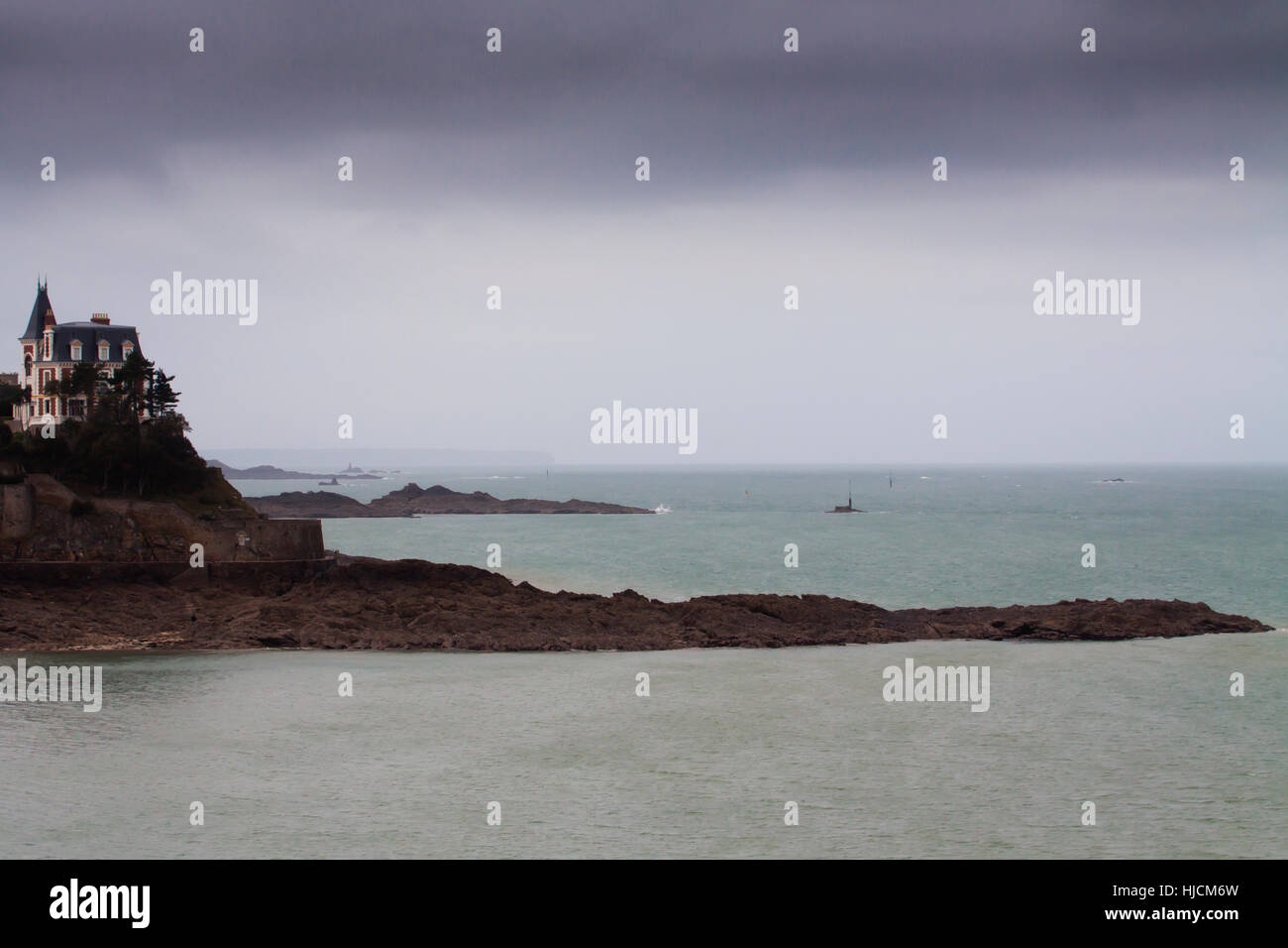 Frankreich am Meer Stockfoto