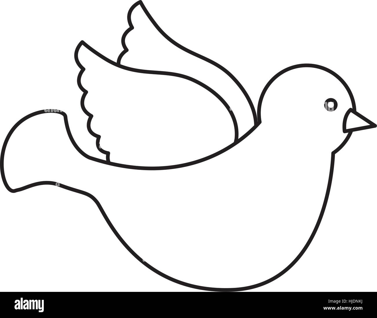 Taube erste Kommunion Symbol VektorIllustrationdesign Taube erste Kommunion Symbol VektorIllustrationdesign