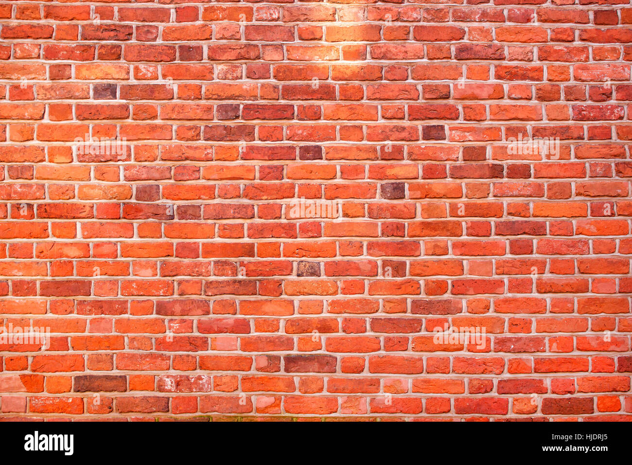 Rote Ziegel Wand Textur Grunge Hintergrund Stockfoto
