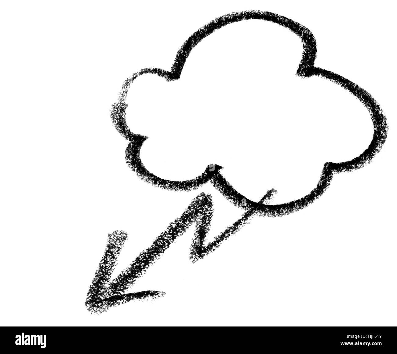 Zeichen, Signal, Kunst, Cloud, Malerei, Kommunikation, Gewitter, Thundreous, Stockfoto