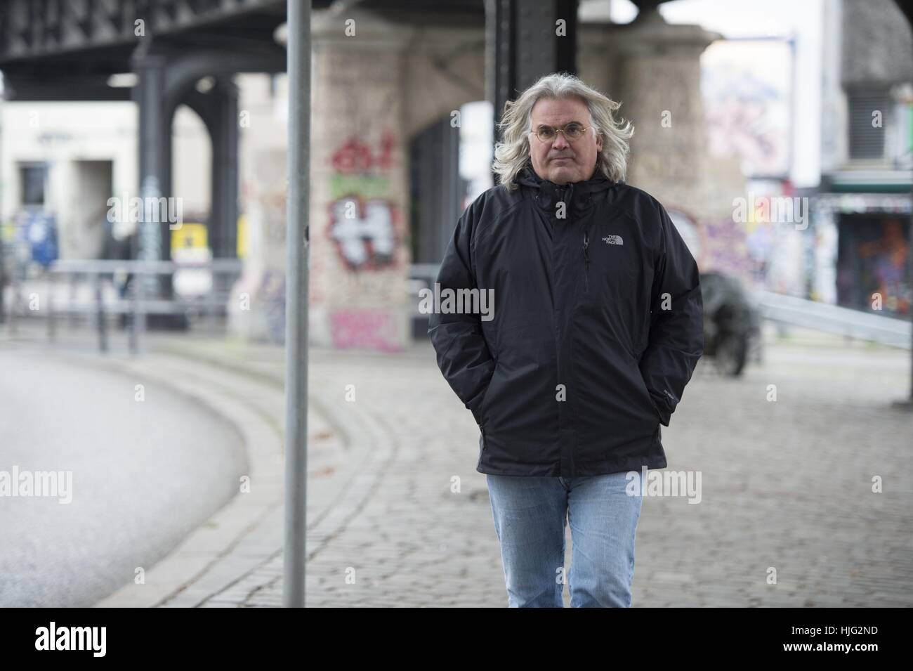 Jason Bourne Jahr: 2016 USA / UK Regie: Paul Greengrass Paul Greengrass Shooting Bild Stockfoto