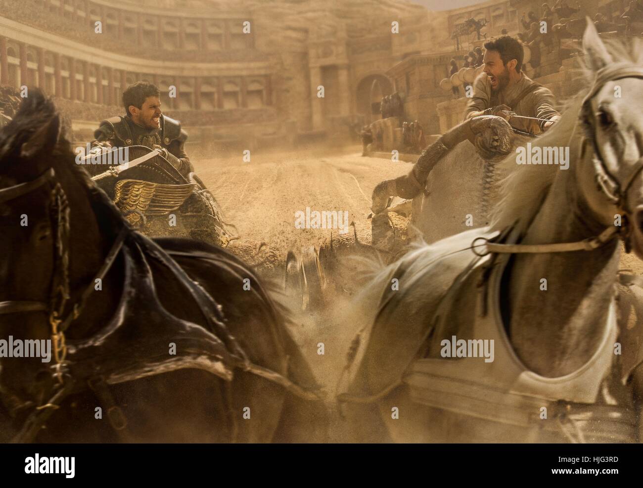 Ben-Hur-Jahr: 2016 USA Regie: Timur Bekmambetov Toby Kebbell, Jack Huston Stockfoto