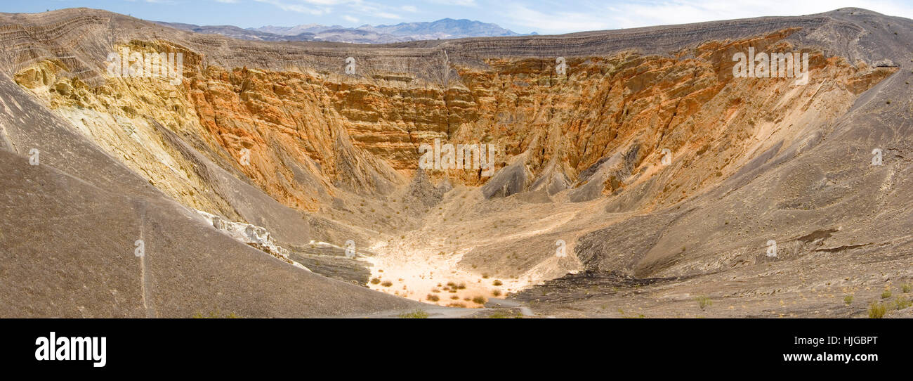 Ubehebe Krater, Death Valley Nationalpark, Kalifornien, USA Stockfoto