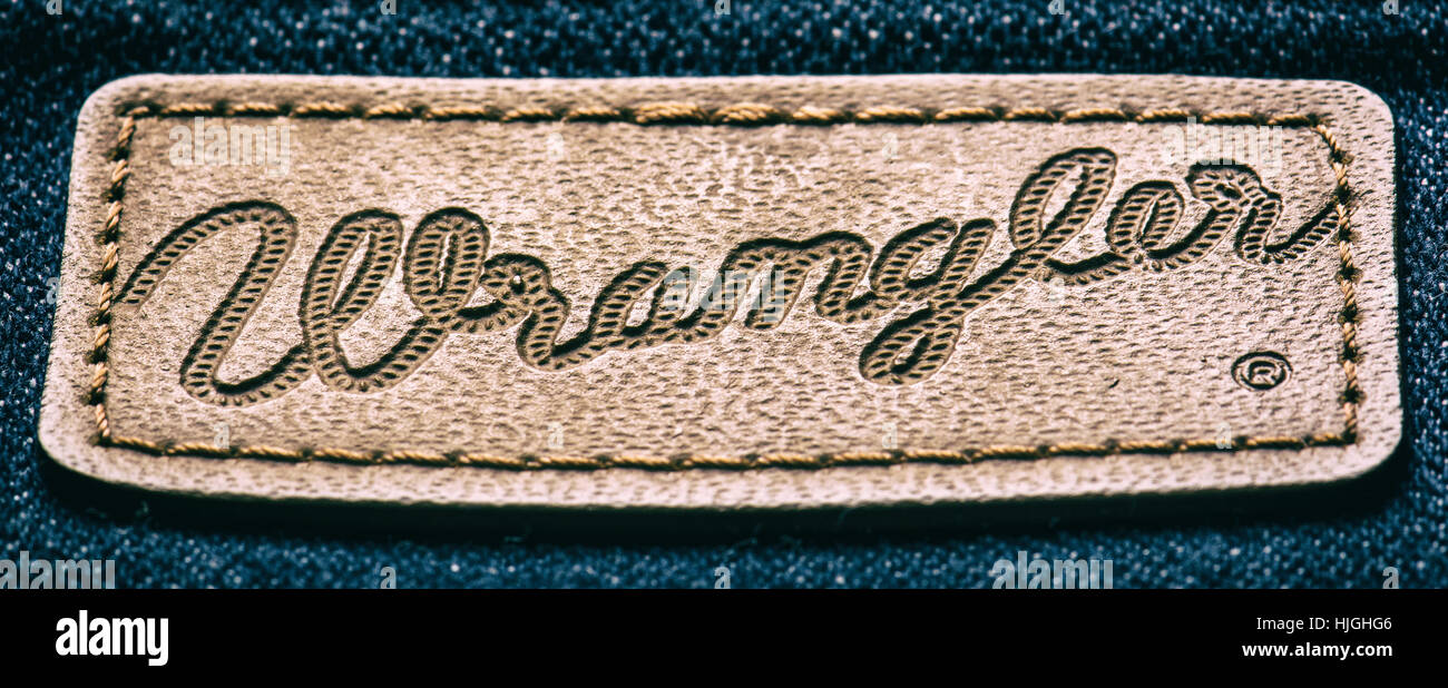 Wrangler logo -Fotos und -Bildmaterial in hoher Auflösung – Alamy