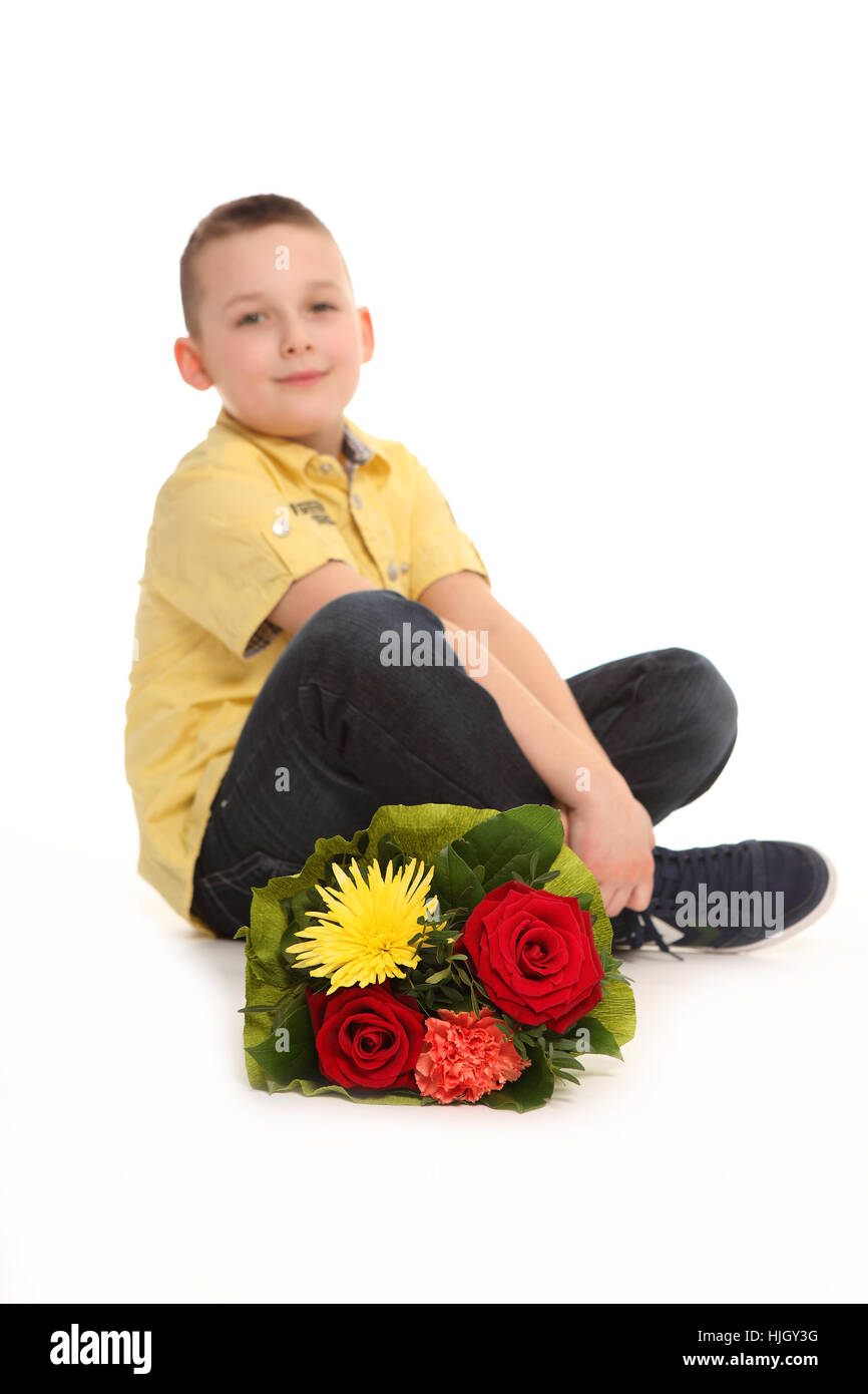 Vordergrund-Blumen Stockfoto