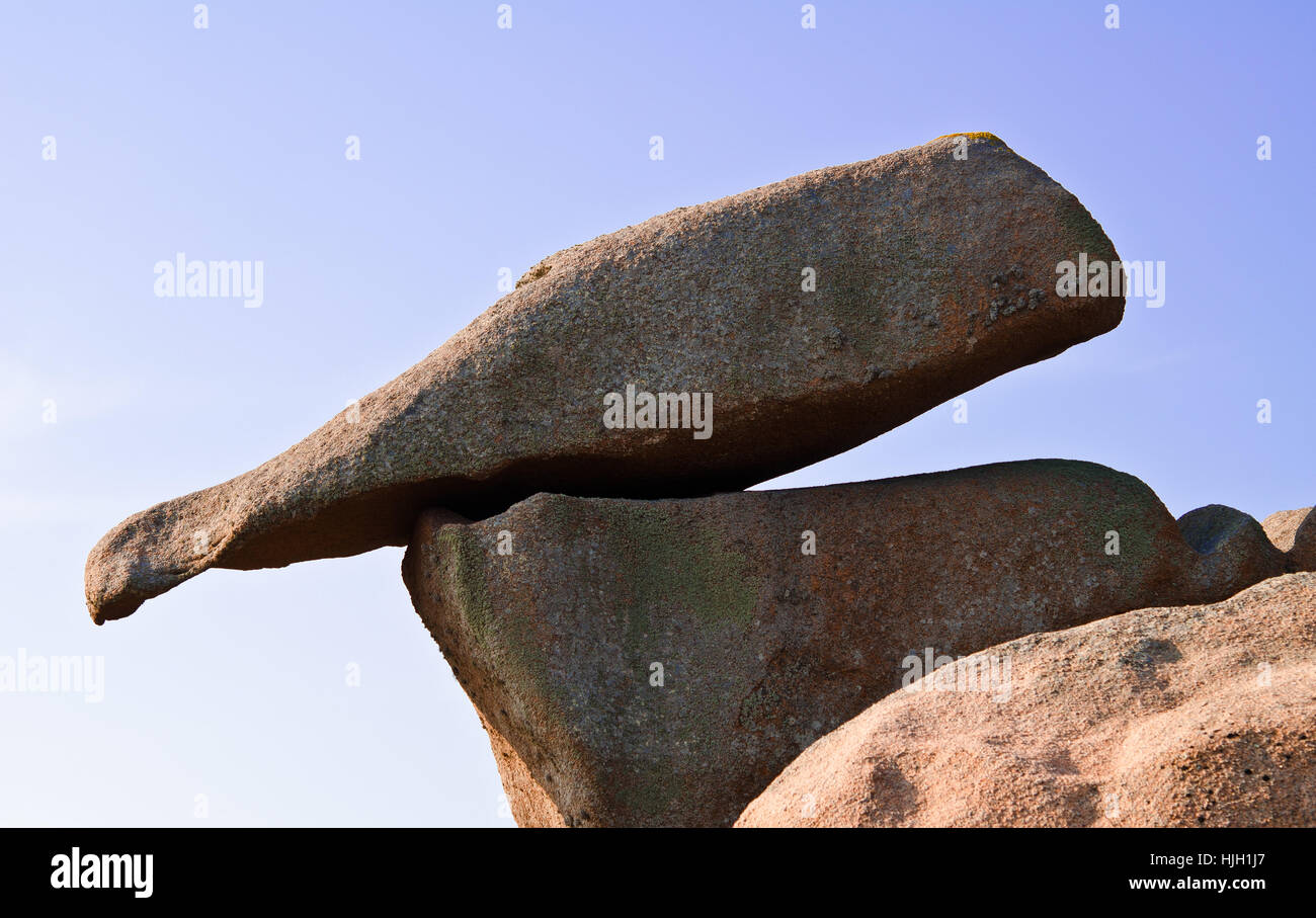 Wandern, gehen, Wandern, Wanderung, Frankreich, Bretagne, migrieren, blau, ersparen Zeit, kostenlos Stockfoto