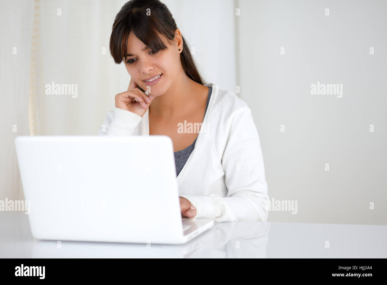 Frau, Mensch, Menschen, Menschen, Folk, Personen, Mensch, Mensch, Laptop, Stockfoto