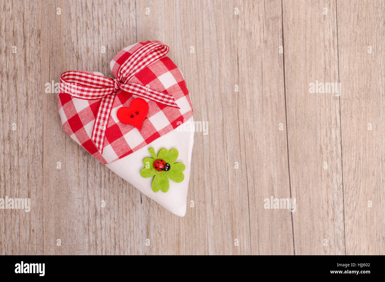 Kleeblatt, Grußkarte, Liebe, verliebt, verliebt, Herz, Glück, Glück, Stockfoto