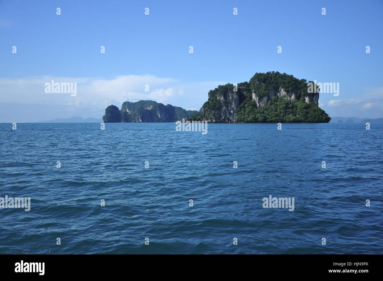 Isolierte Insel Krabi, Thailand Stockfoto