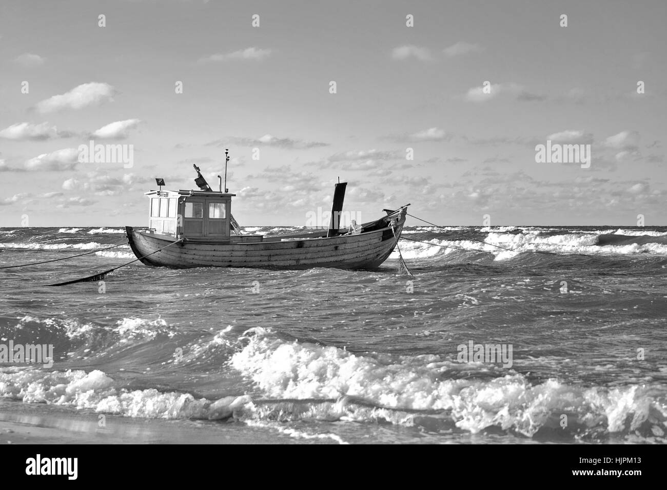 Ostsee-kutter Stockfoto