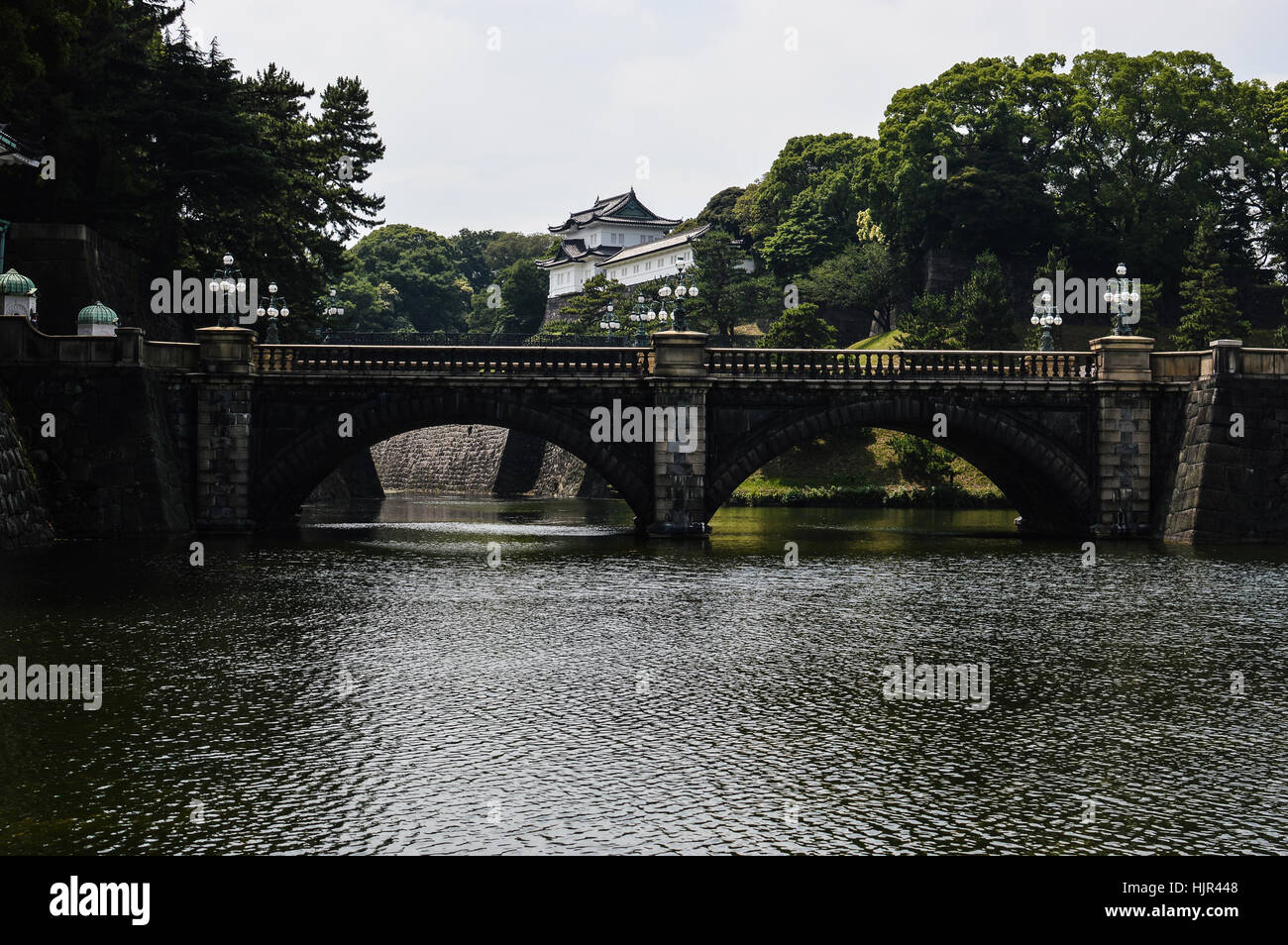 Trampen in Japan Stockfoto