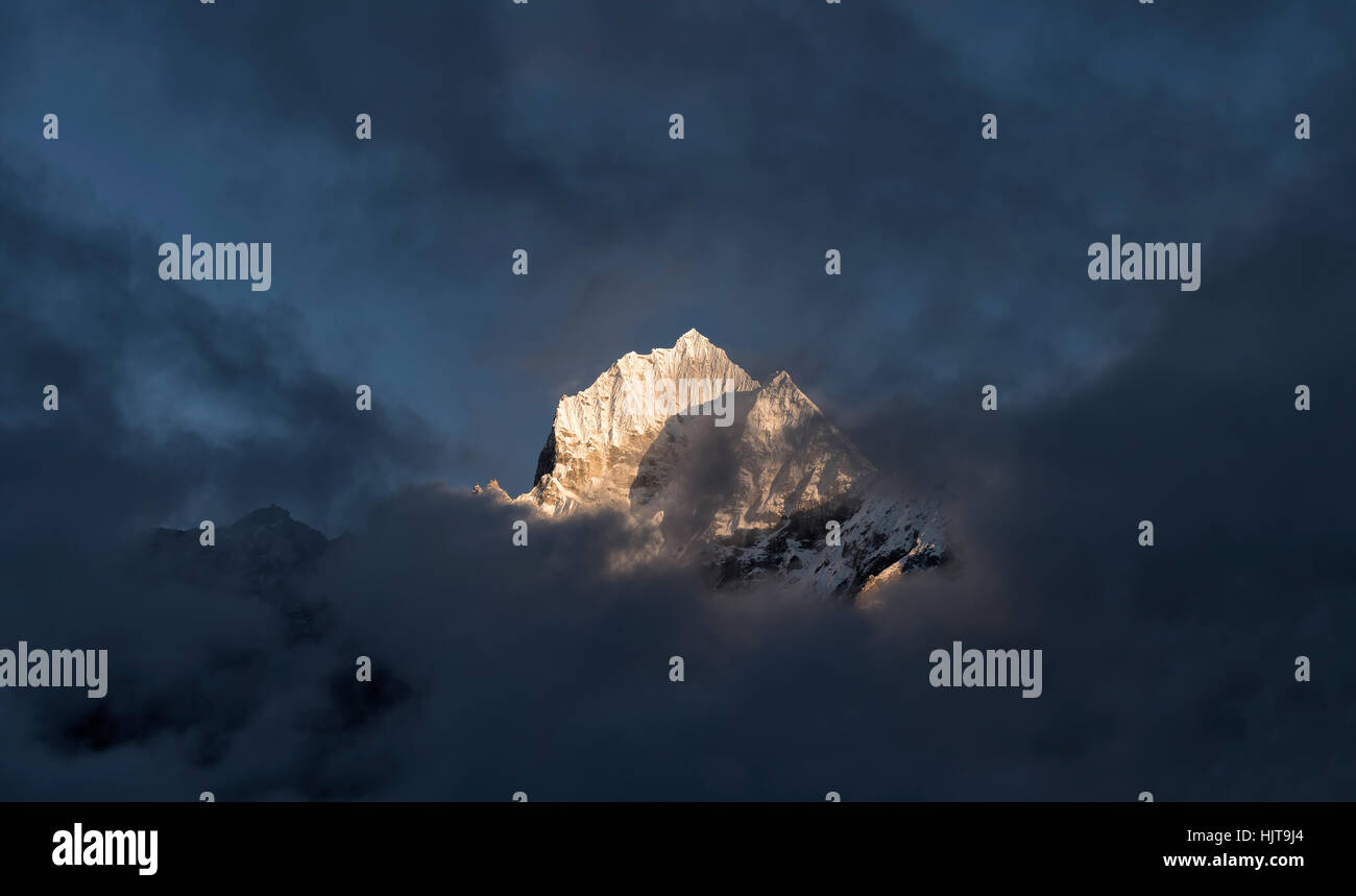 Nepal, Himalaya, Khumbu, Ama Dablam Stockfoto