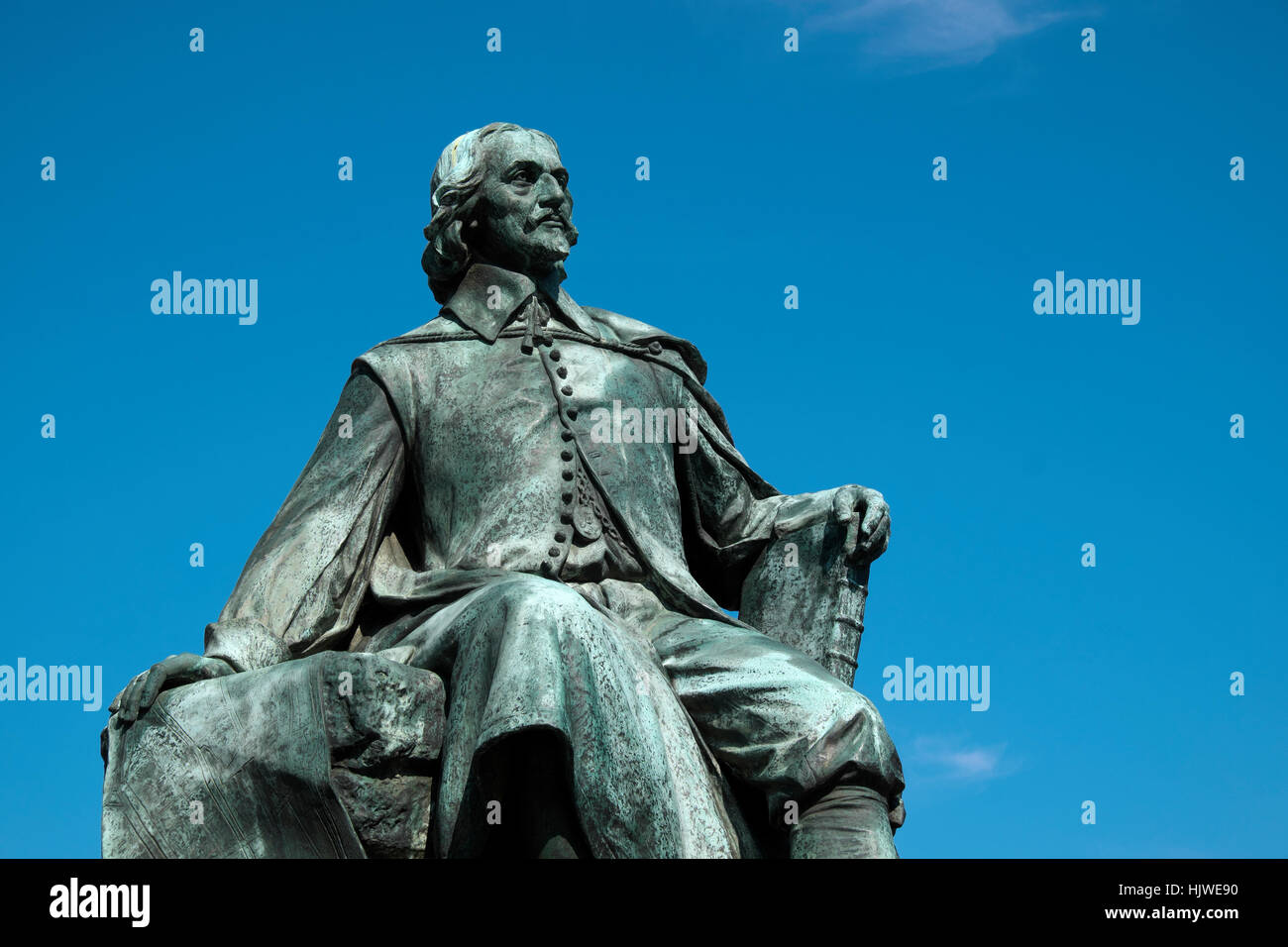 Otto-von-Guericke-Denkmal, Magdeburg, Sachsen-Anhalt, Deutschland Stockfoto