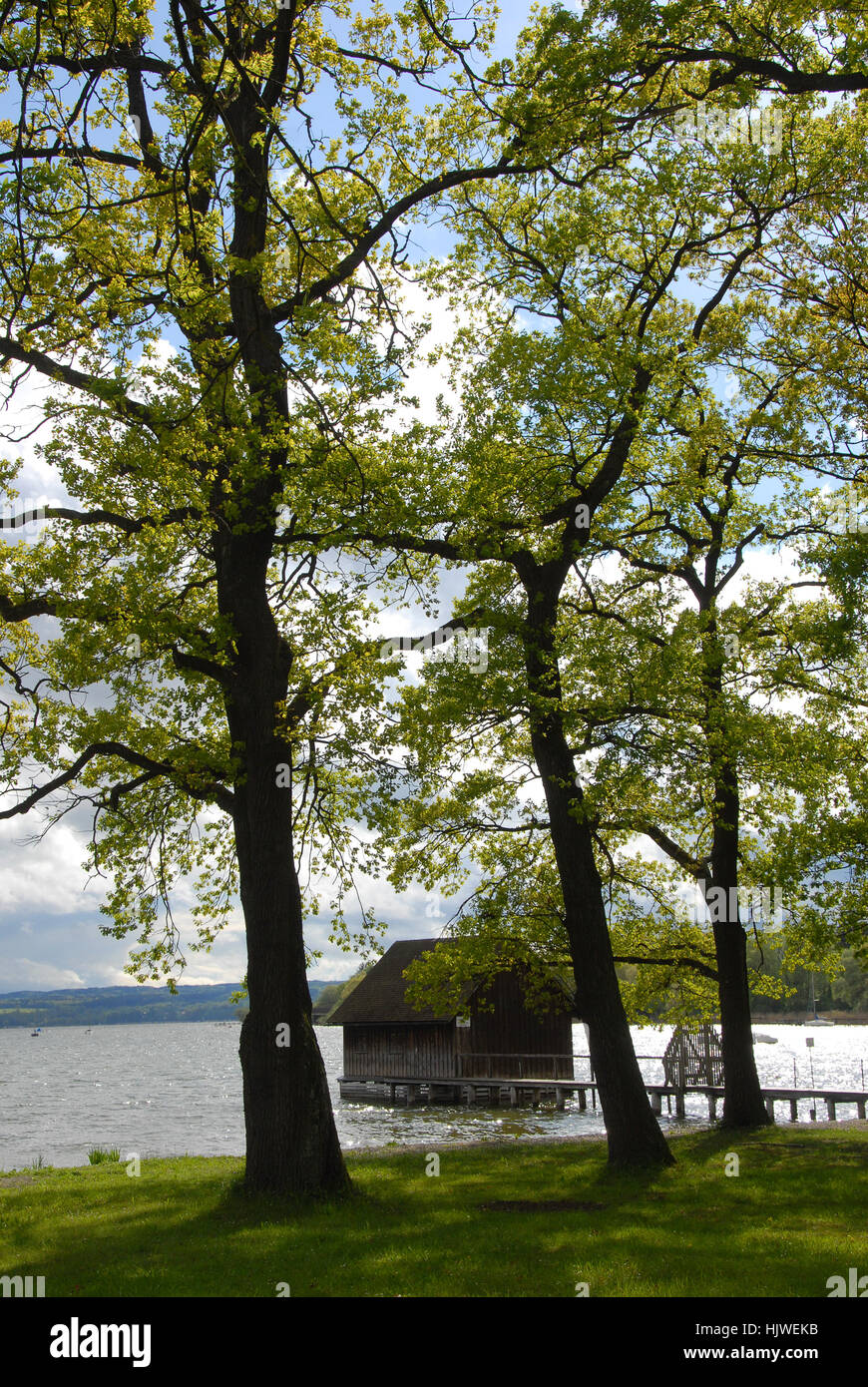 Wasser, Strand, Meer, Strand, Meer, Bayern, Deutschland, Bundesanstalt für Stockfoto