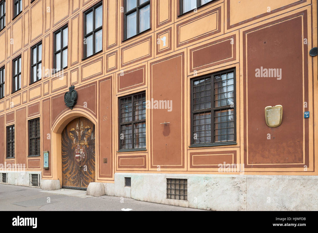 Historischen Stadtpalais der Fugger, Augsburg, Bayern, Deutschland Stockfoto