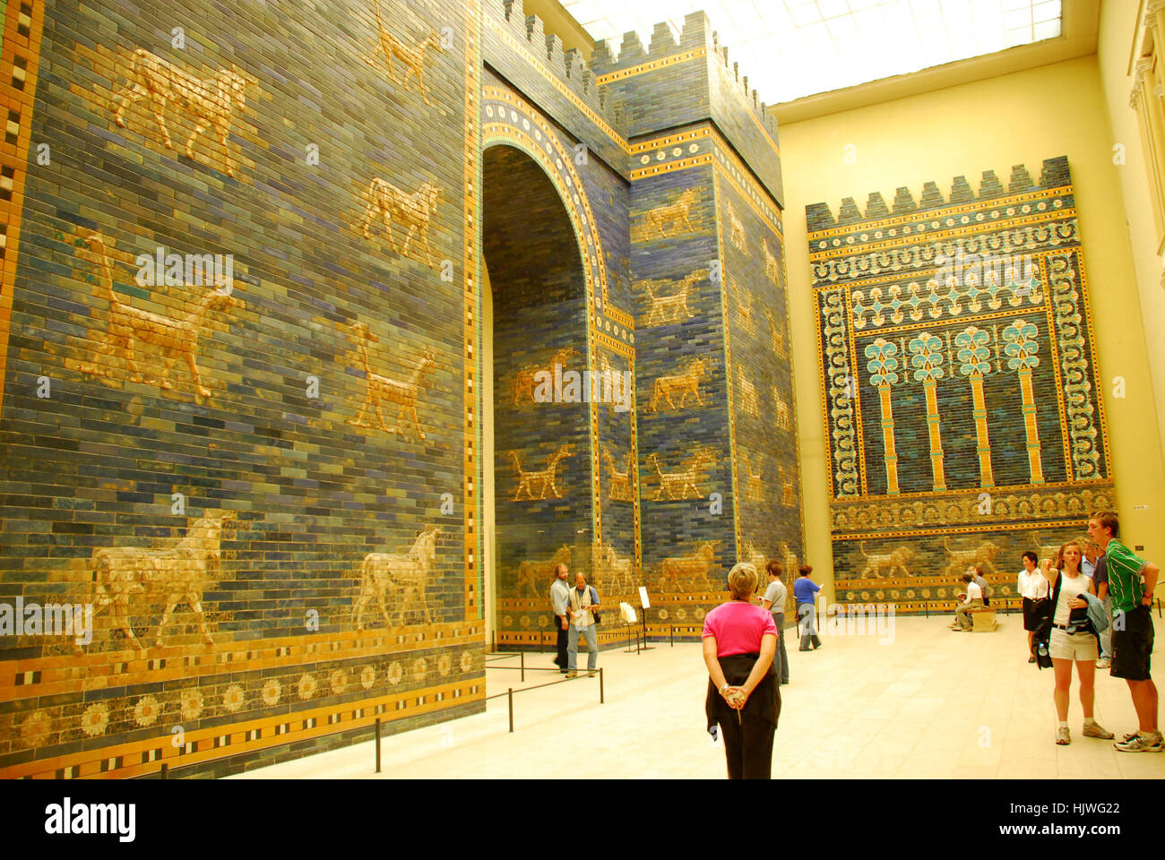 Ishtar-Tor-Pergamon-Museum, Museumsinsel, Berlin Deutschland Stockfoto