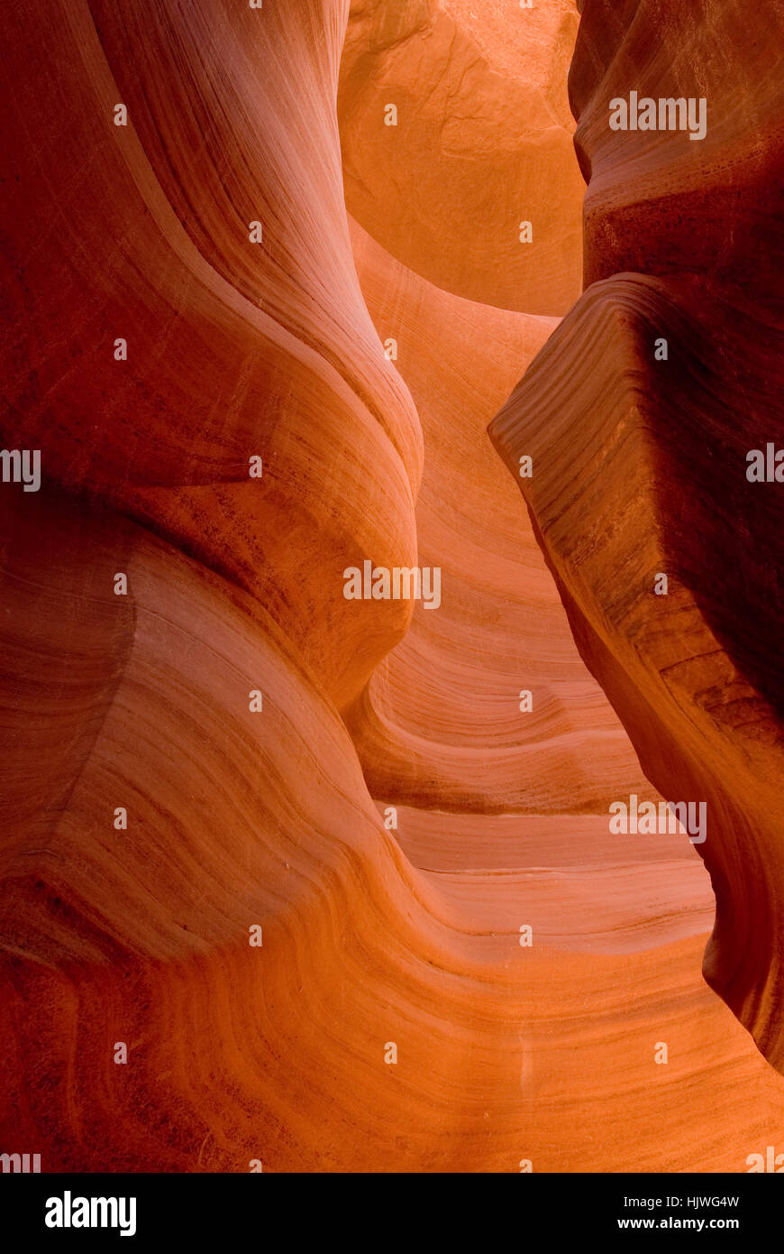 Lower Antelope Canyon, Page, Arizona, USA Stockfoto