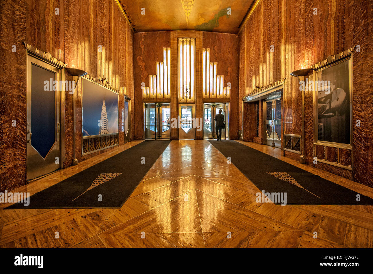 Lobby Chrysler Building Art Deco Lexington Avenue