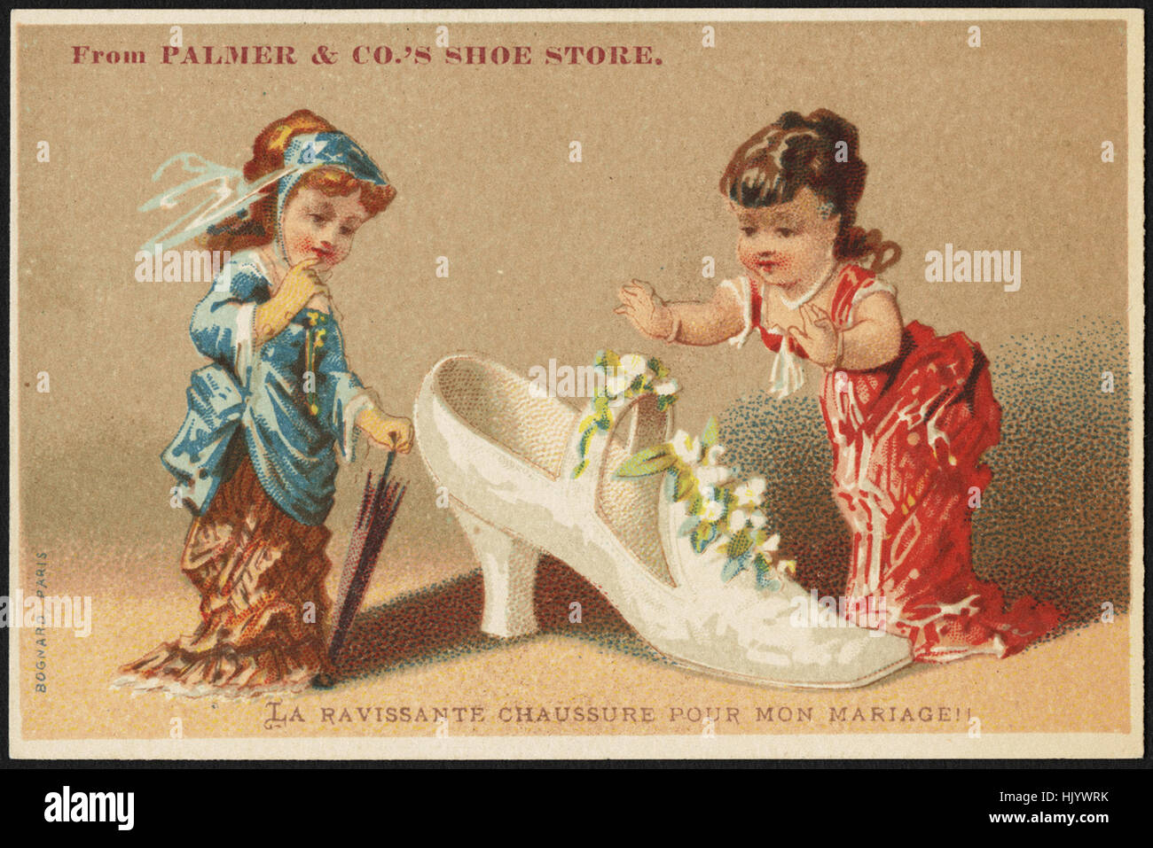 Von Palmer & Co Schuhgeschäft. La Ravissante Chaussure pour Mon Mariage!! Stockfoto