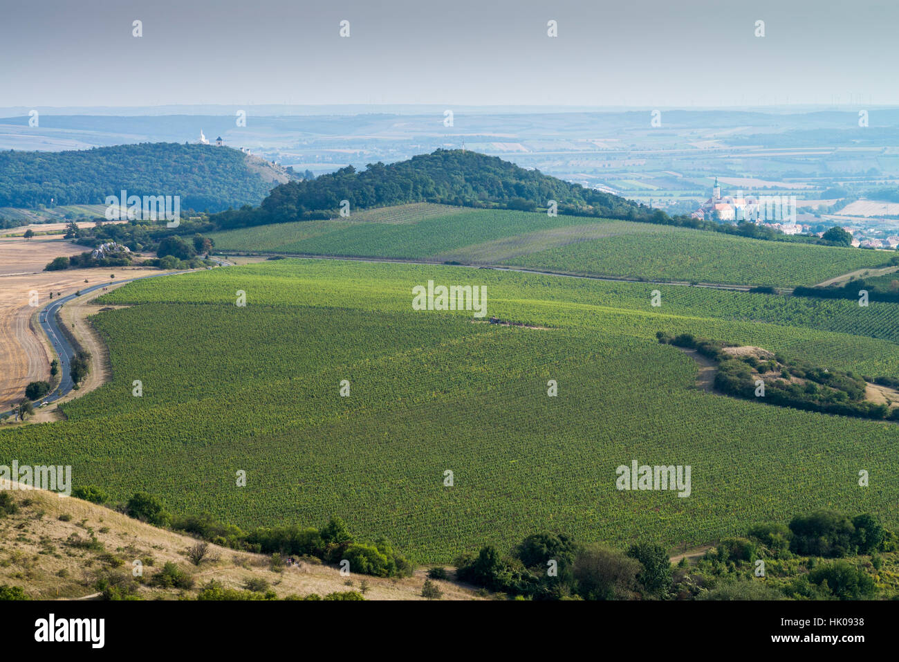 Palava geschützte Landschaftsbereich, Grenzwäldern, Süd-Mähren, Tschechische Republik, Europa Stockfoto