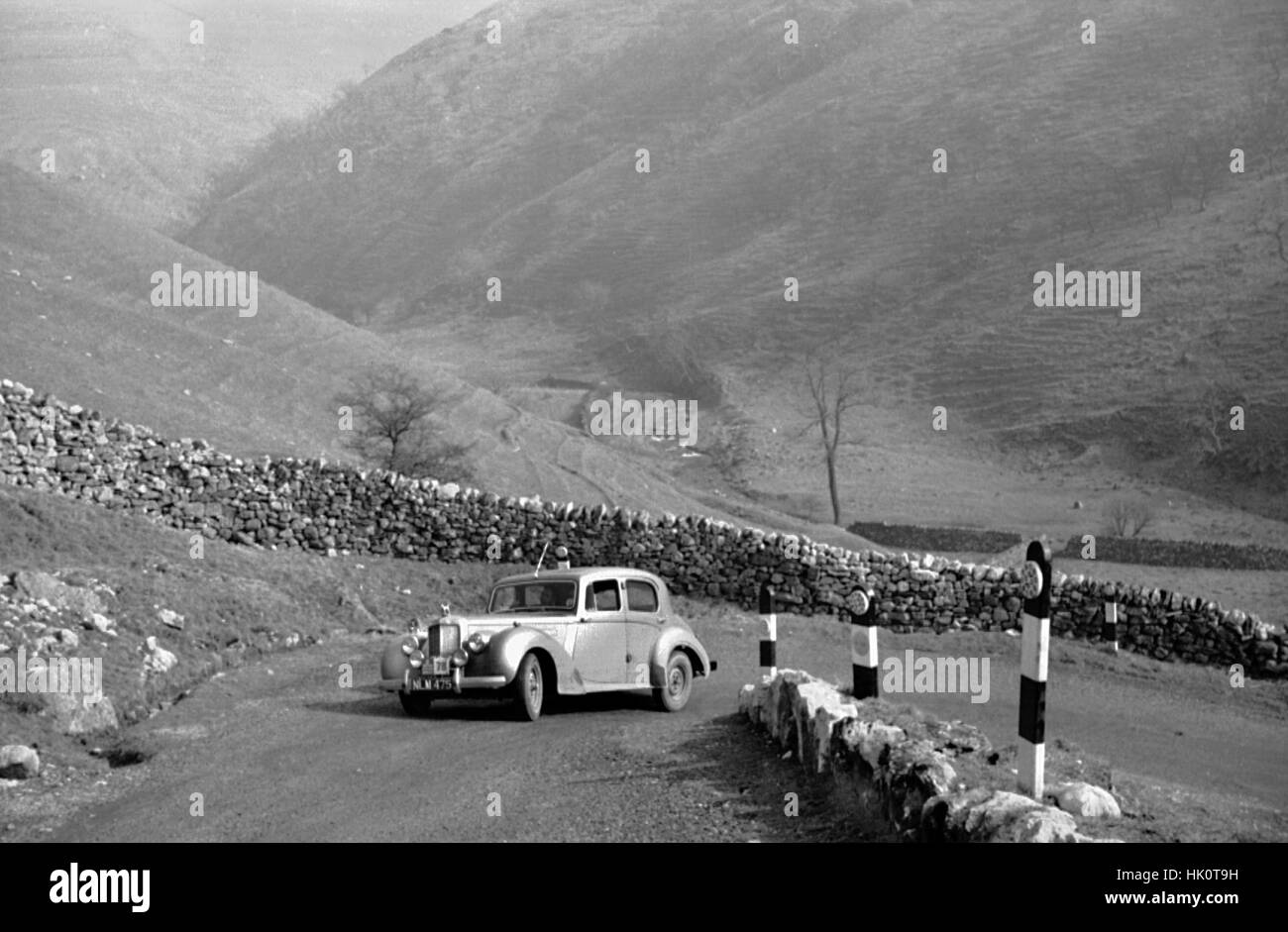 Alvis TA21 1953. RAC-Rallye 1954. Stockfoto
