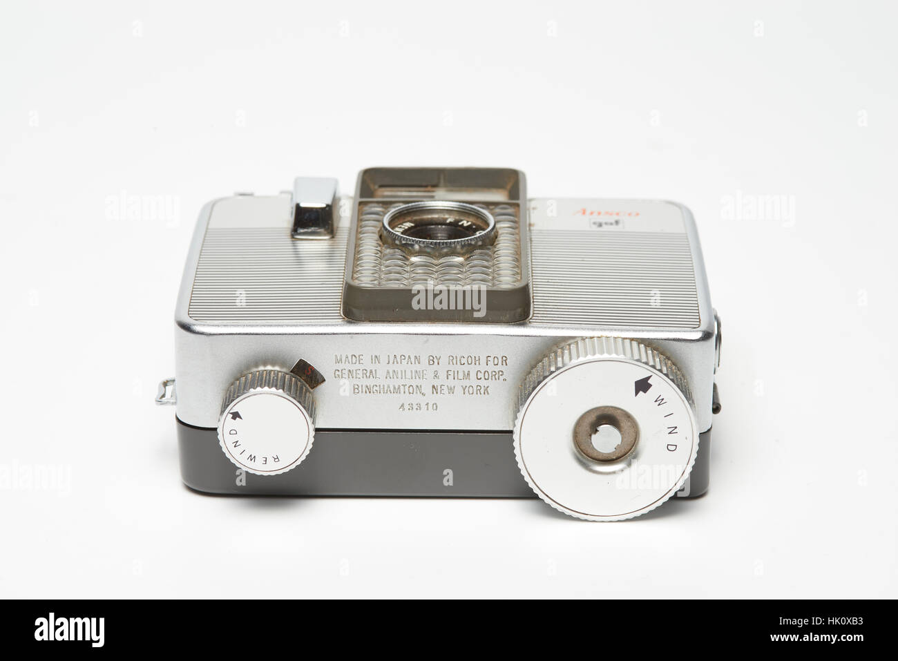 Die Ansco Memo II Automatic ist eine 35mm Half-Frame-Kamera Ansco 1967 eingeführten. Die Memo II und die Ansco Memo vollautomatische von 1963 sind Stockfoto
