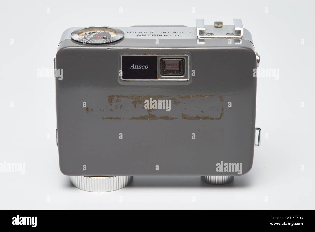 Die Ansco Memo II Automatic ist eine 35mm Half-Frame-Kamera Ansco 1967 eingeführten. Die Memo II und die Ansco Memo vollautomatische von 1963 sind Stockfoto