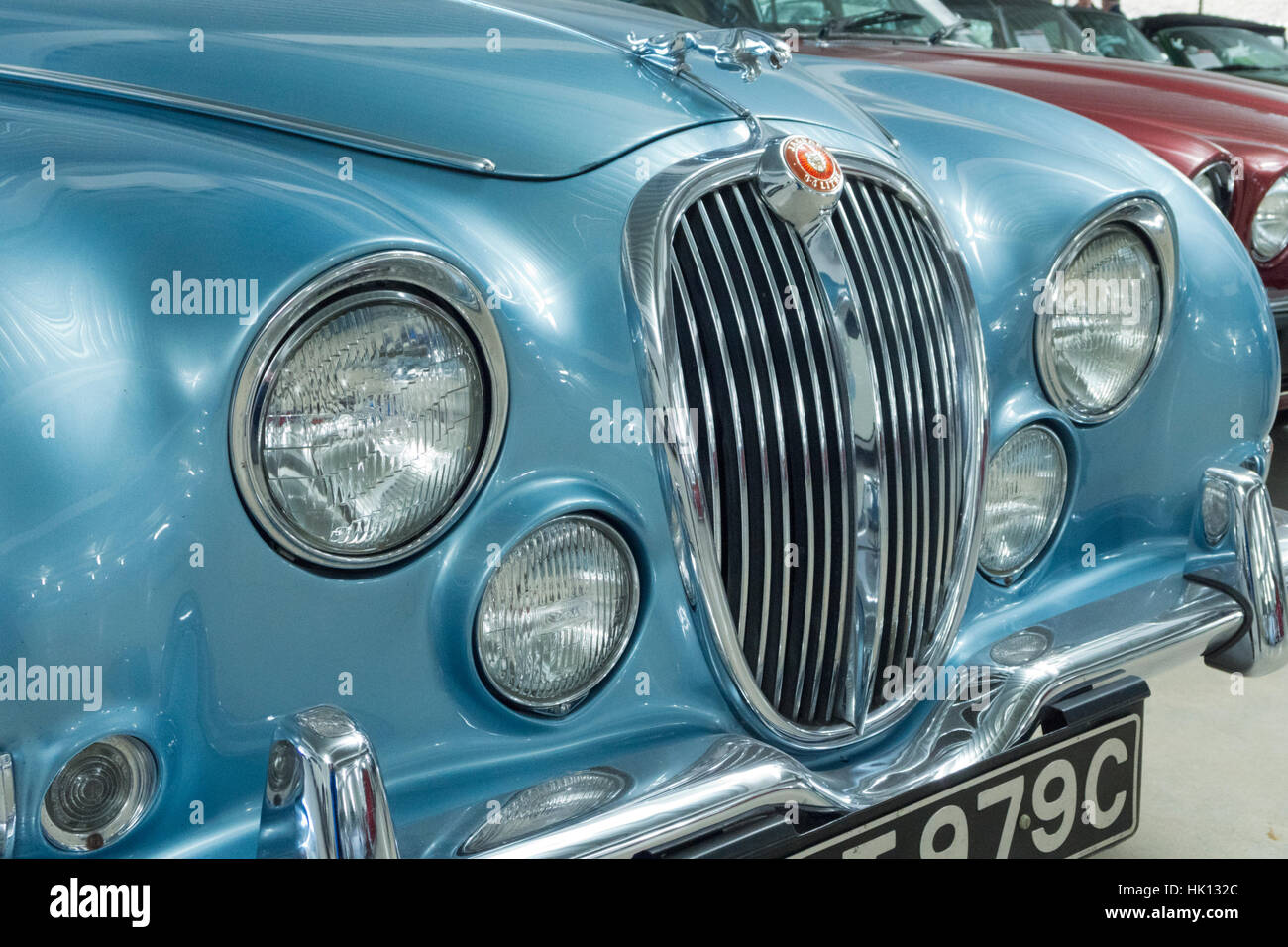 1965 Jaguar S-Type 3.4 Liter Limousine Stockfoto