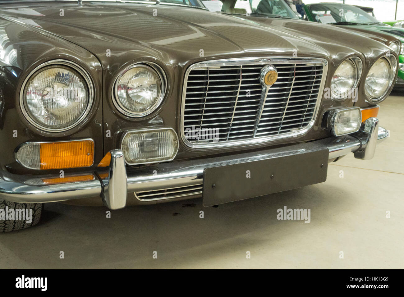 Jaguar XJ6 Serie 1 4,2 Liter Saloon Stockfoto