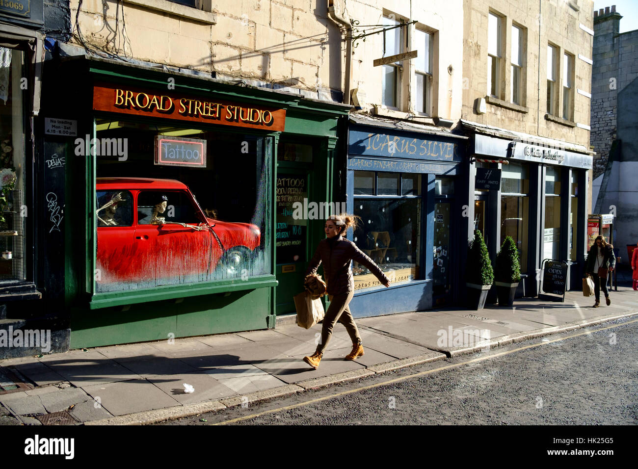Rund um Bad, einer Stadt im Somerset England UK Stockfoto