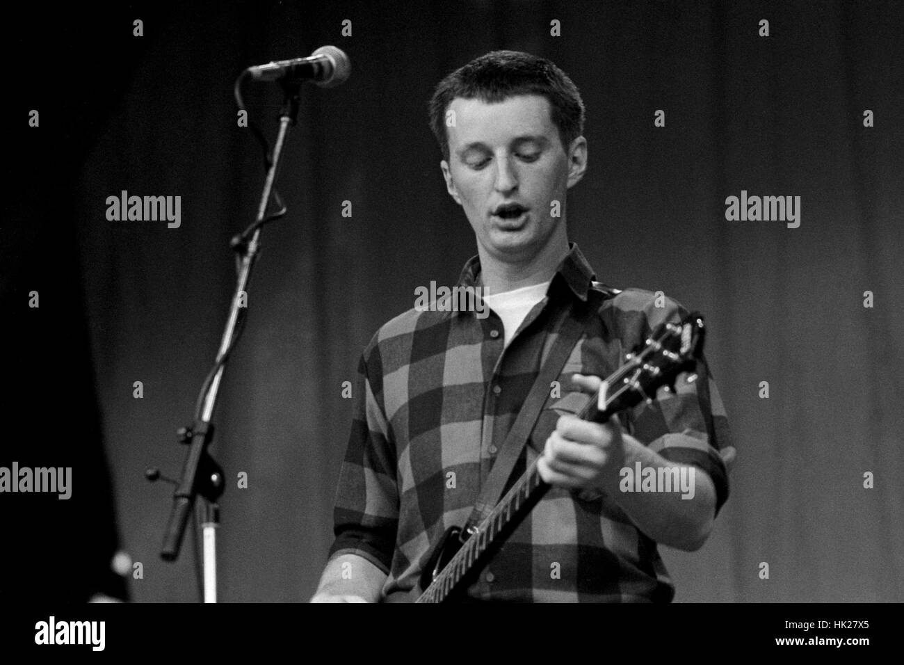 Billy Bragg 1984 Stockfoto