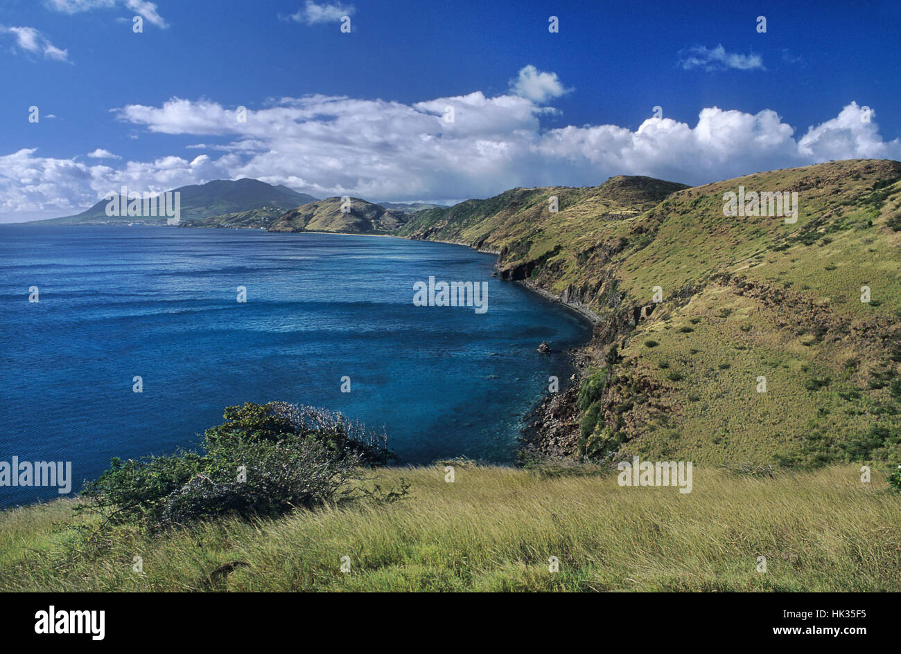 St. Kitts und Nevis, Suðurnes Caribbean Stockfoto