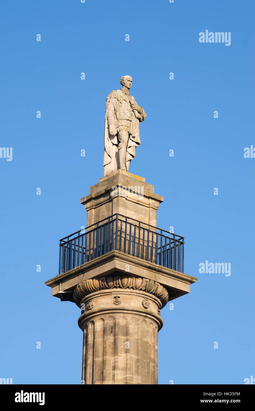 Greys Monument, Newcastle Upon Tyne, England, UK Stockfoto